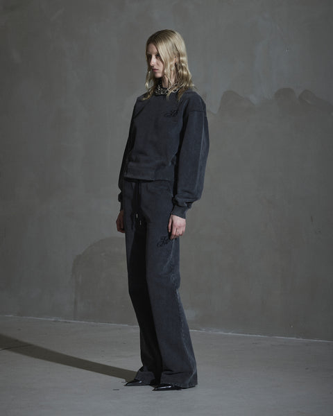 Monogram Crewneck - Dark Grey