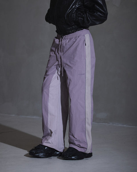 Detailed Track Trousers - Dusty Purple