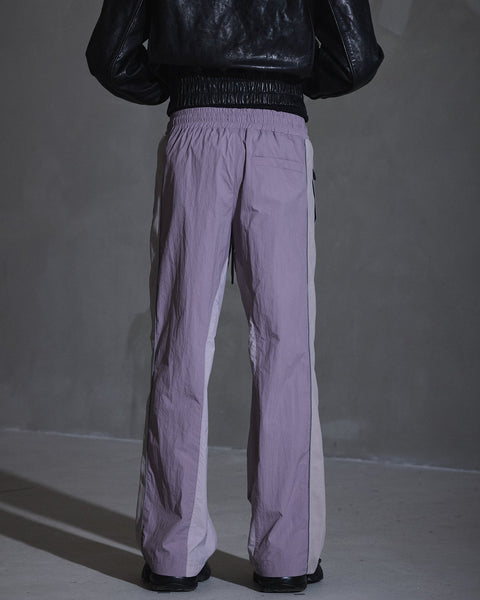 Detailed Track Trousers - Dusty Purple