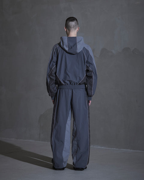 Detailed Track Jacket - Dark Grey