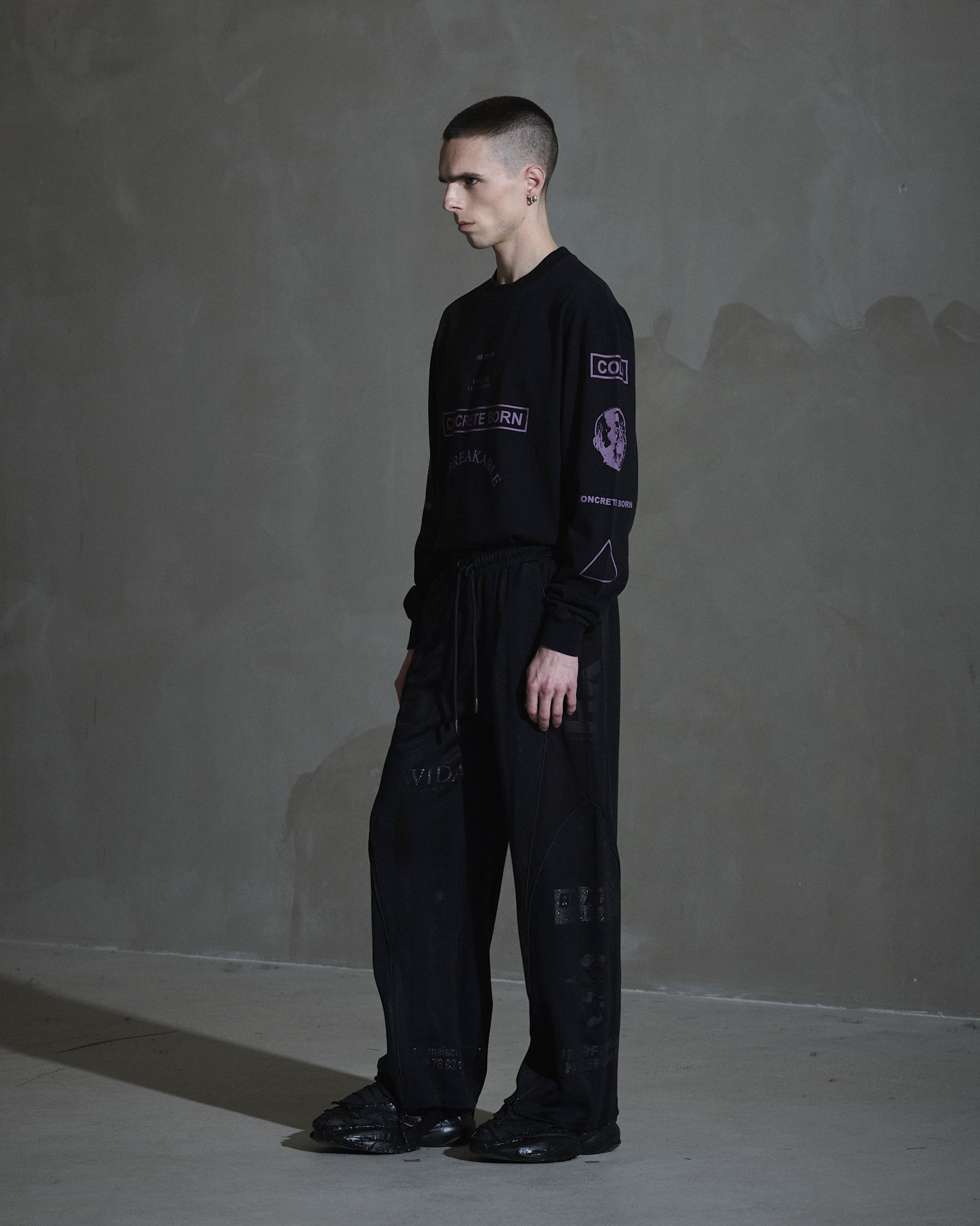 パンツ Han Kjobenhavn cargo pants Jacquard Cargo Trousers - Black – Han Kjøbenhavn