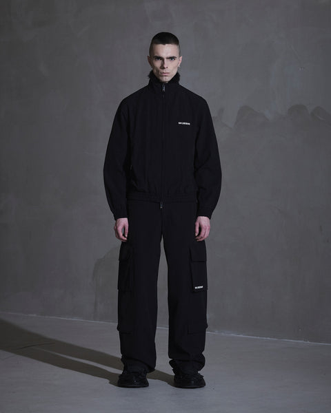 Ripstop Track Jacket - Black