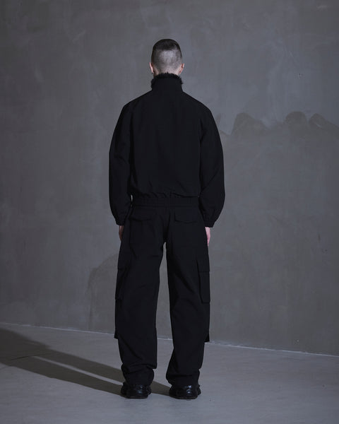 Ripstop Track Jacket - Black
