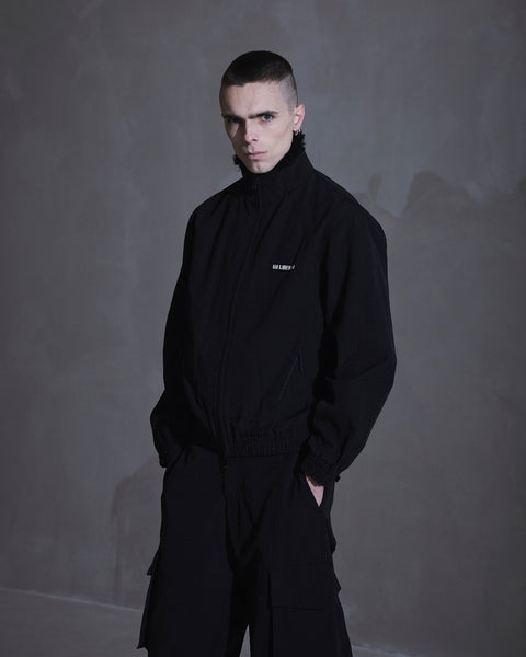Ripstop Track Jacket - Black
