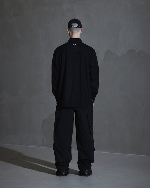 Army Overshirt - Black