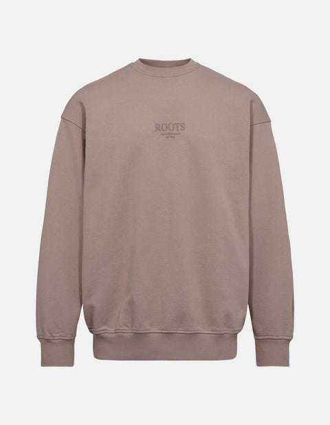 Roots Crewneck - Dusty Rose