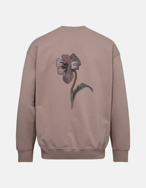 Roots Crewneck - Dusty Rose