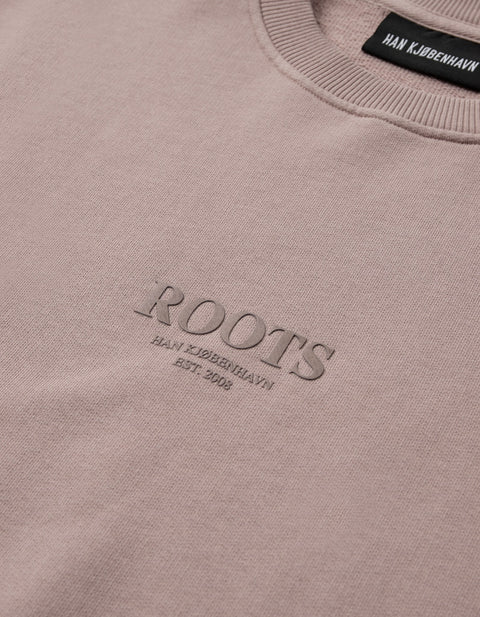 Roots Crewneck - Dusty Rose