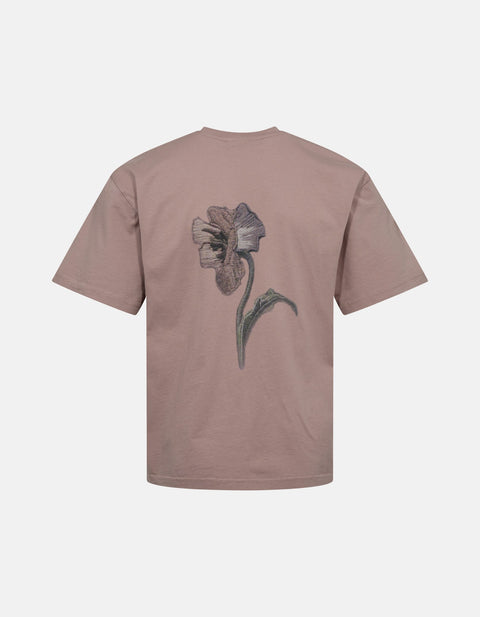 Roots T-shirt - Dusty Rose