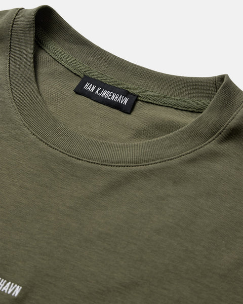 Daily Oversized Tee - Dark Green