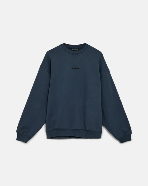 Daily Oversized Crew Neck - Blue