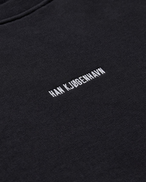 Daily Oversized Crew Neck - Black