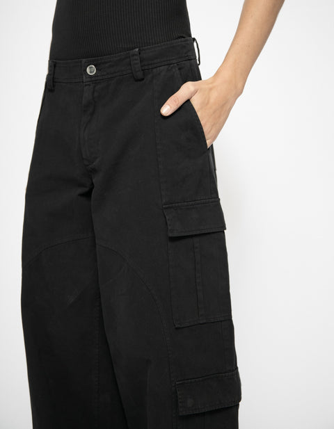 Washed Technical Cargo Trousers