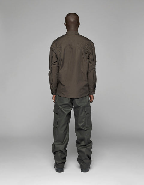 Canvas Cargo Trousers - Ash Grey