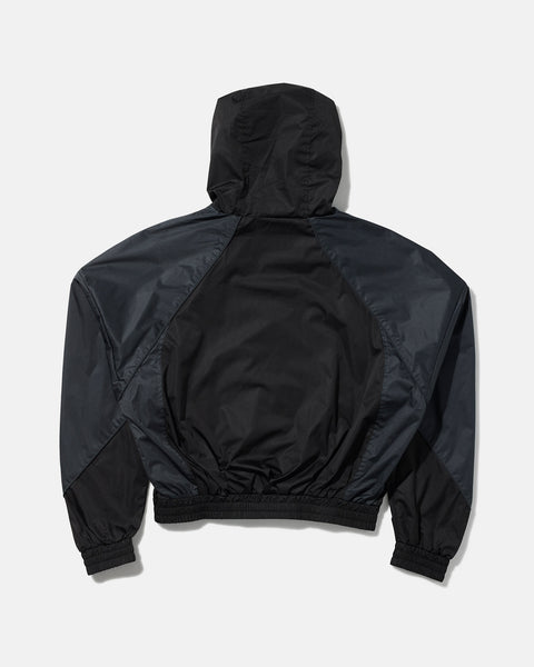 Panelled Track Jacket - Anthracite Black