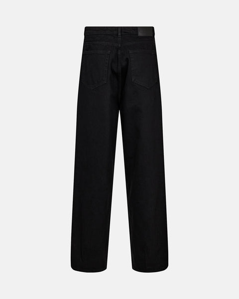 Baggy Denim Jeans - Black Tint