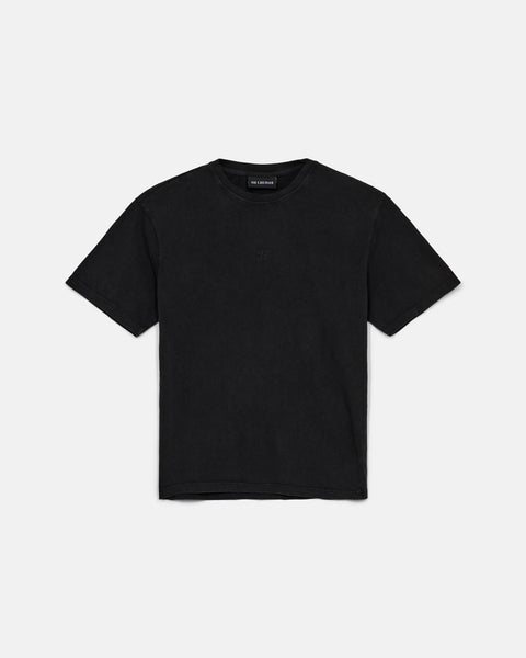 H Oversized T-shirt - Anthracite Black