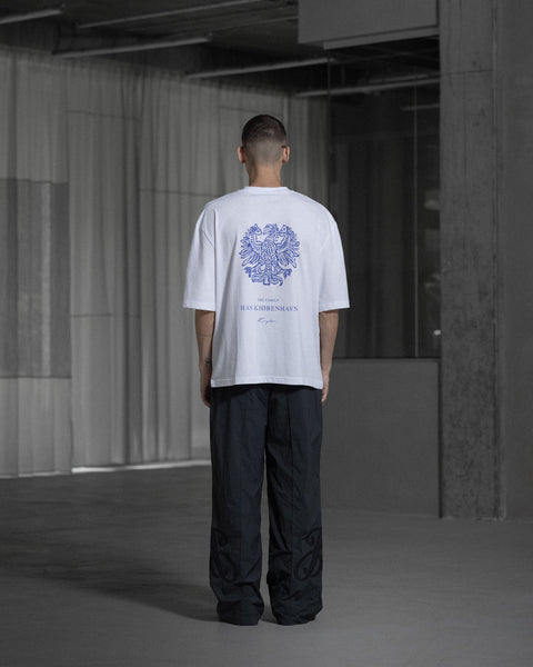 Monogram Oversized Tee - Off White