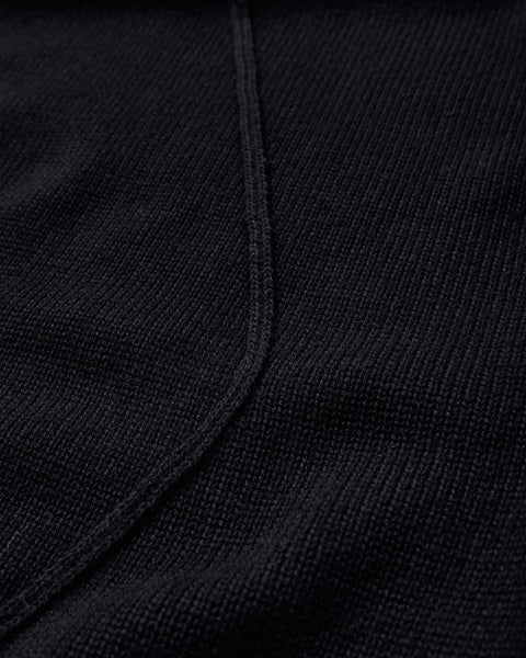 Diamond Knit Sweater - Black