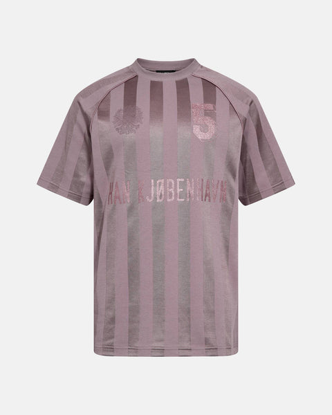 Logo Football Tee - Dusty Purple