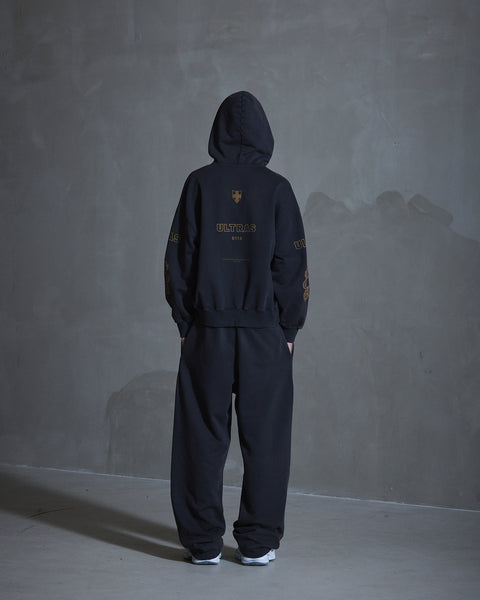 Ultras Oversized Hoodie - Black