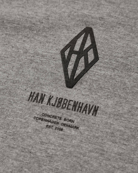 Diamond Tee - Grey Melange