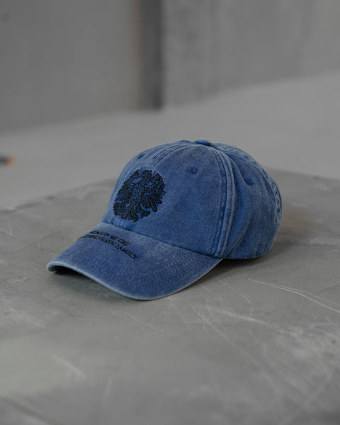 Monogram Baseball Cap - Royal Blue