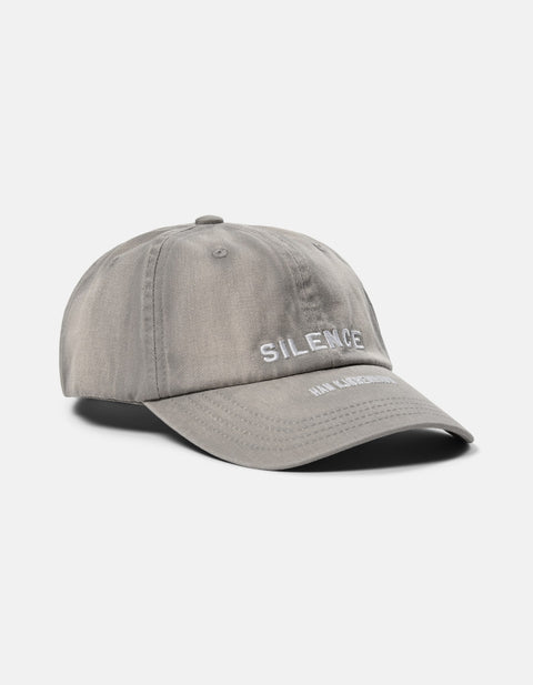 Silence Logo Baseball Cap - Steel Grey