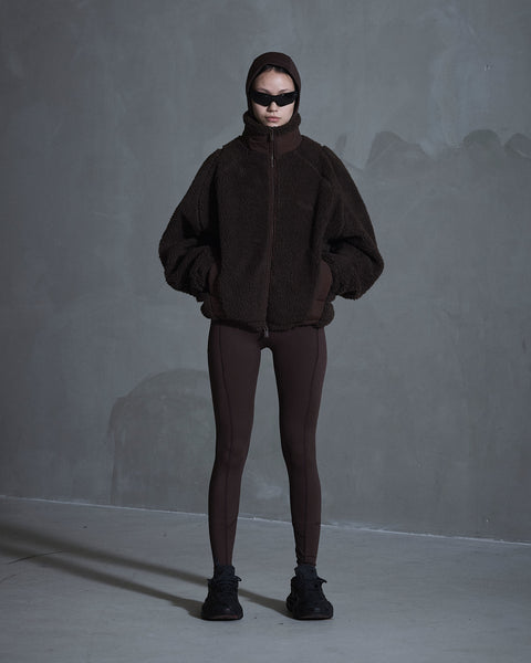 Fleece Jacket - Coffe Brown