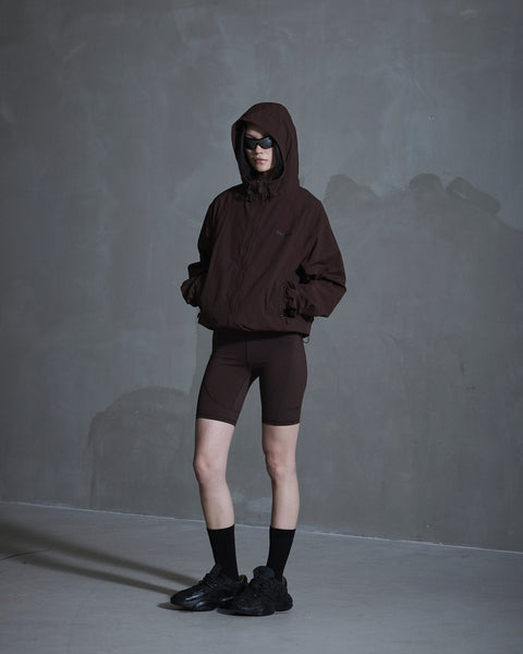 Regular Technical Jacket - Dark Brown