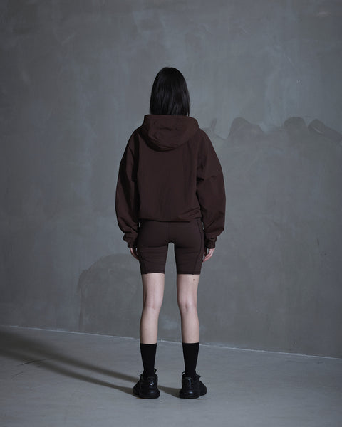 Regular Technical Jacket - Dark Brown