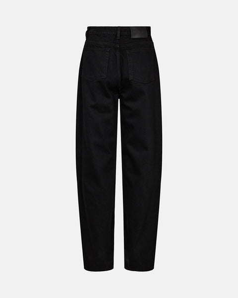 Relaxed Denim Jeans - Black Tint