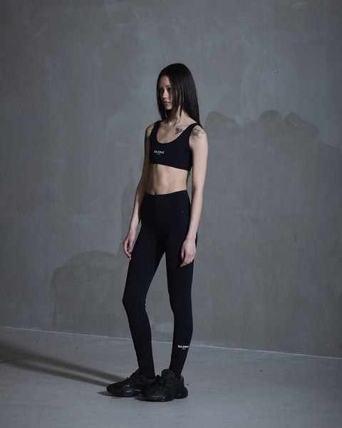 Technical Leggings - Anthracite Black