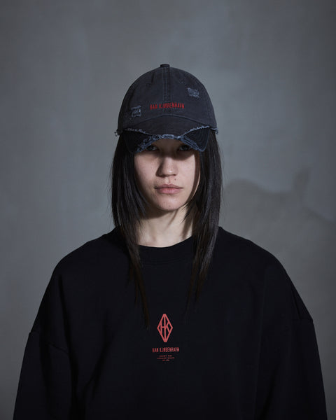 Diamond Cap - Dark Grey/ Black