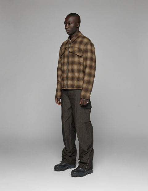 Boxy Cargo Pants - Dark Grey