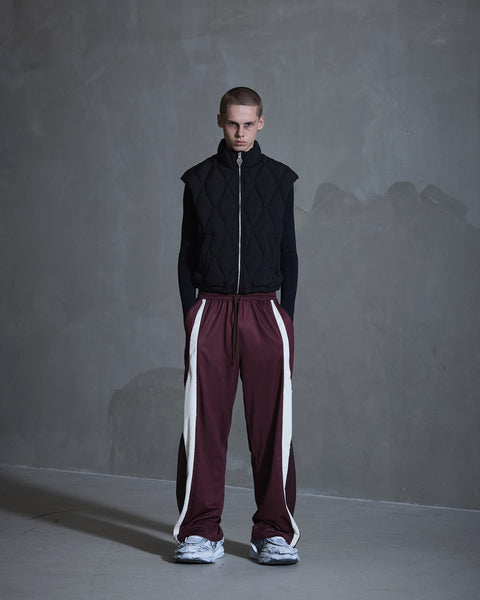 Diamond Padded Vest - Black