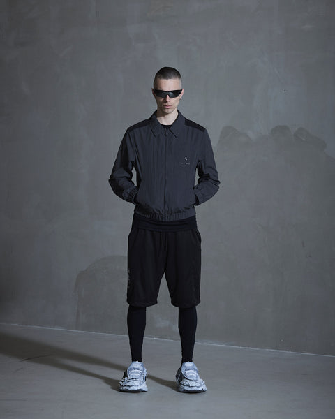 Elasticated Shirt - Smoke Grey