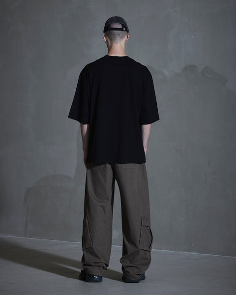 Diamond Loose Tee - Black/White