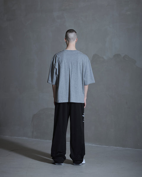 Diamond Loose Tee - Grey Melange