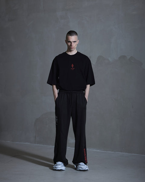 Diamond Football Trousers - Black