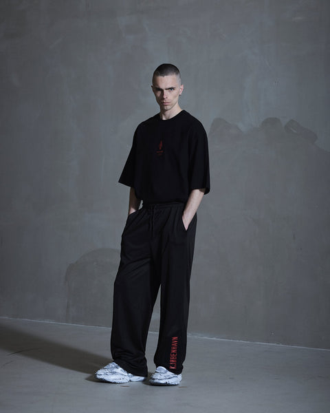 Diamond Football Trousers - Black
