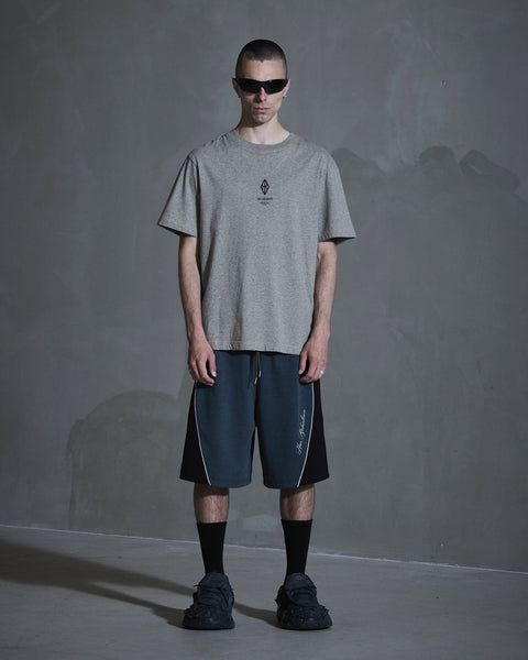 Diamond Tee - Grey Melange