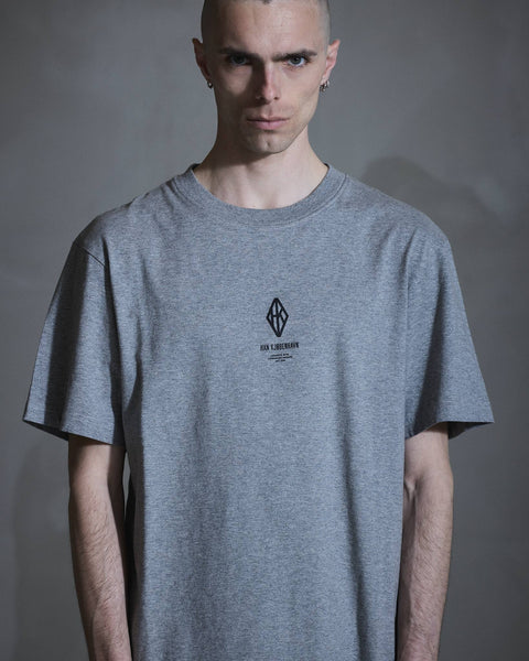 Diamond Tee - Grey Melange