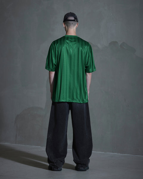 Printed Football Tee - Vibrant Green