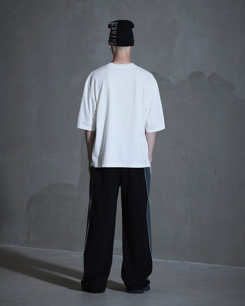 HK Swan Oversized Tee - Off White