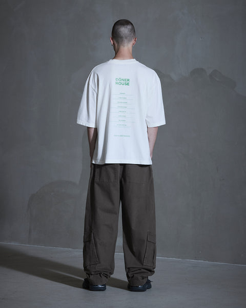 Döner House Oversized Tee - Off White