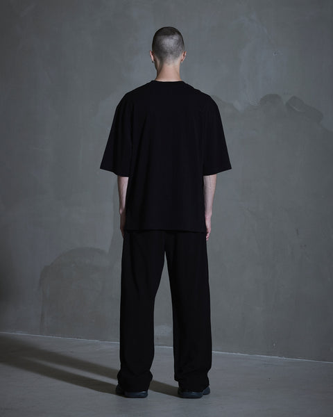 Sun Glow Oversized Tee - Washed Black