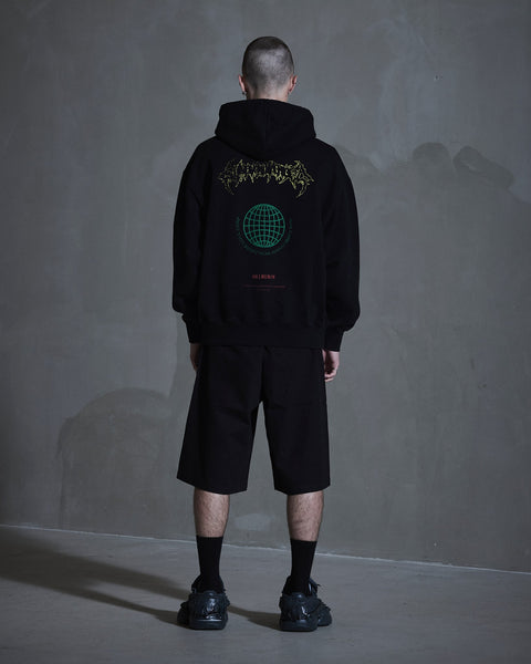 Love Corp Oversized Hoodie - Black