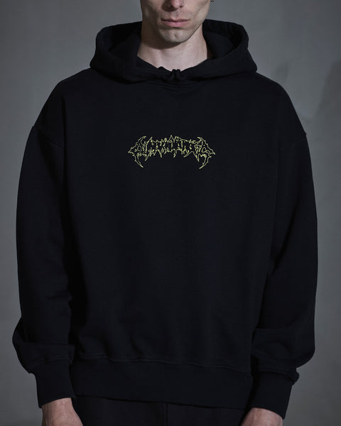Love Corp Oversized Hoodie - Black