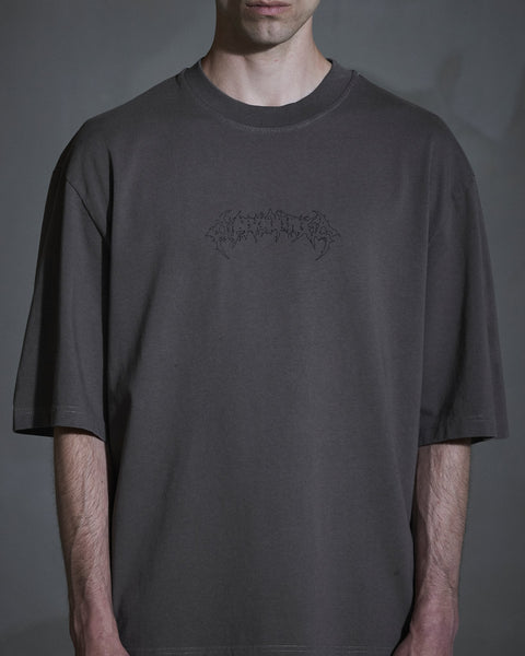 Love Corp Oversized Tee - Dusty Brown